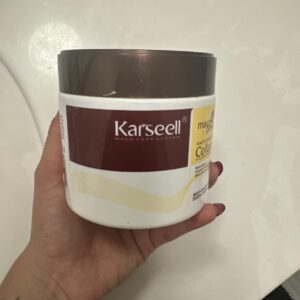 Karseell Kollagen Haar Maske mit Arganöl Set