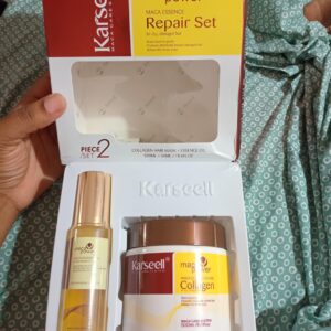 Karseell Kollagen Haar Maske mit Arganöl Set